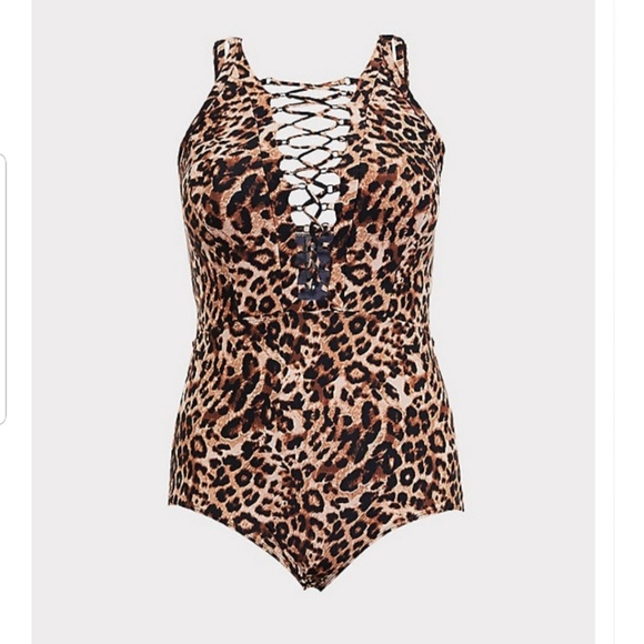 torrid Other - Torrid Leopord 1pcs swim suite NEW WITH TAGS 18/20